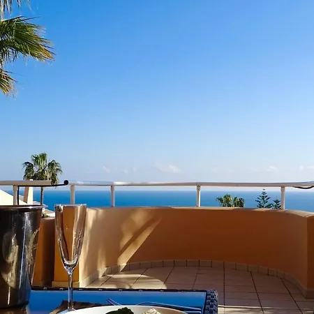 Malibu Mansion Club La Costa World With Sea View And Hydromassage Bath In Mijas Costa Apartment *
