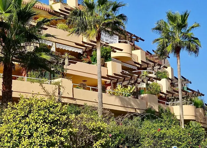 Apartment Malibu Mansion Club La Costa World With Sea View And Hydromassage Bath In Mijas Costa Fuengirola